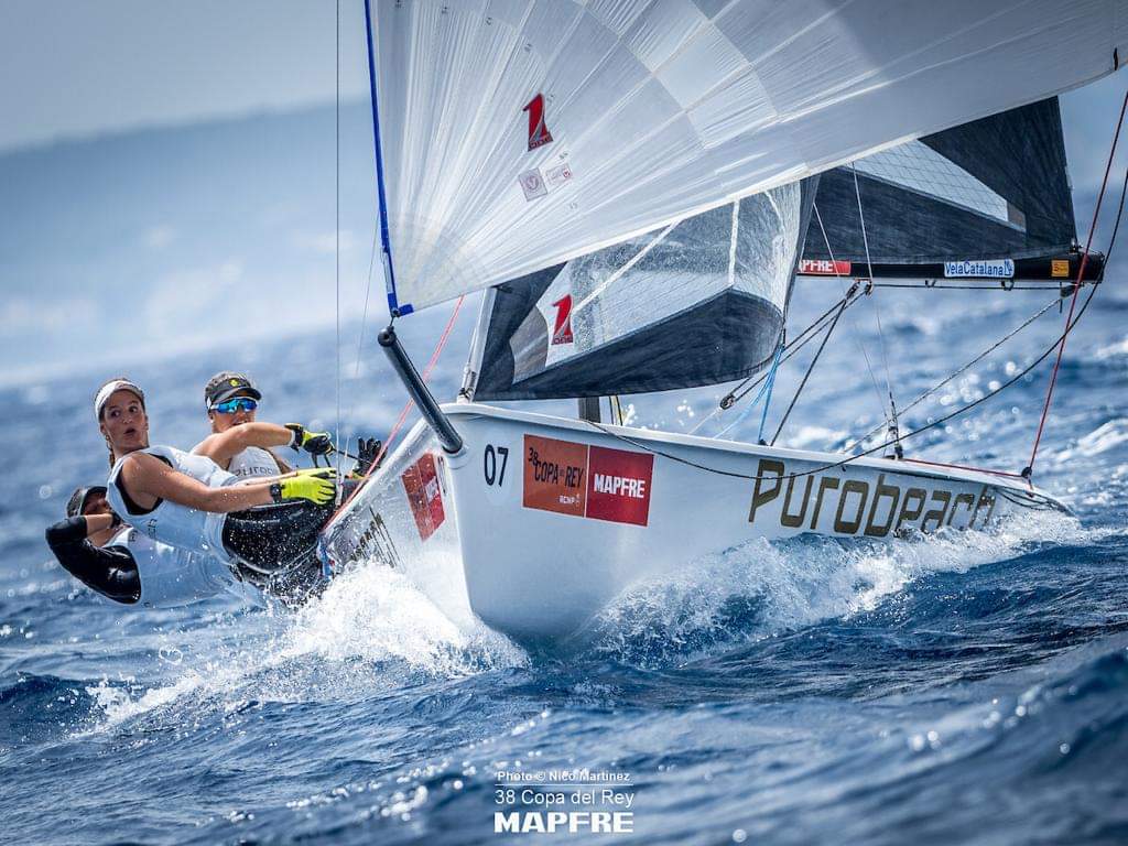 La cerdanyolenca Júlia Subirà Felip, a la èlit de l'esport de la vela