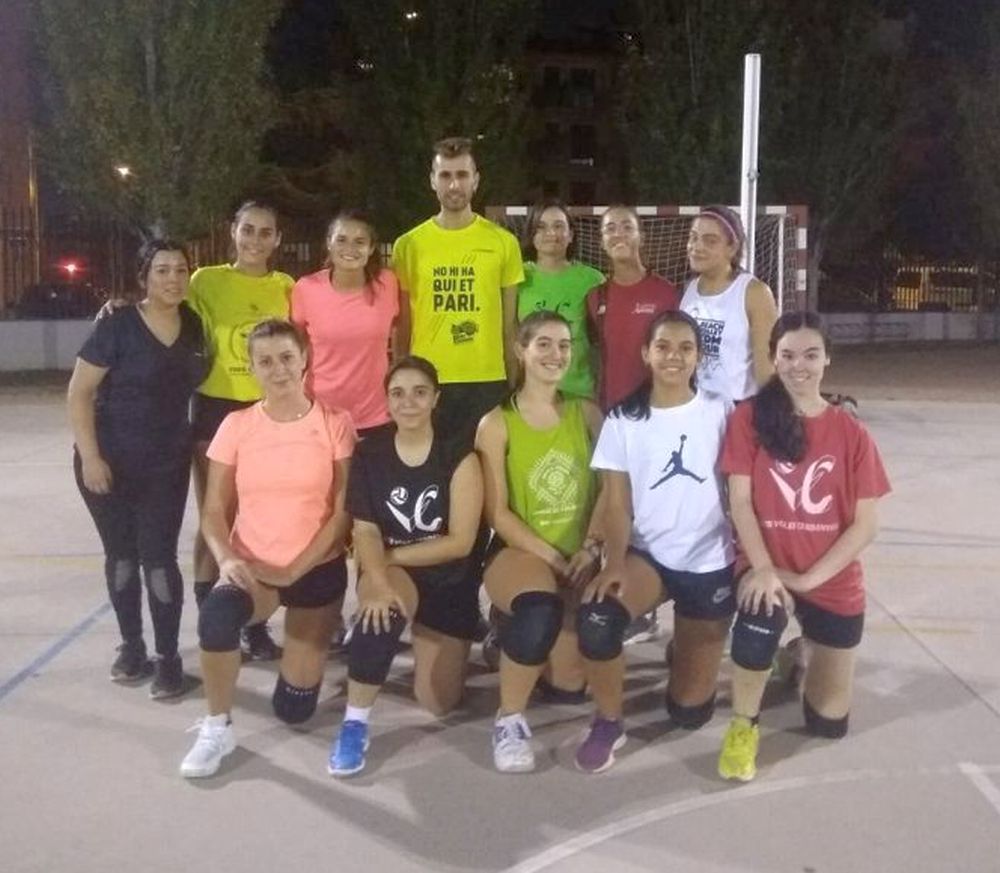 Primer equip de voleibol en categoria sénior