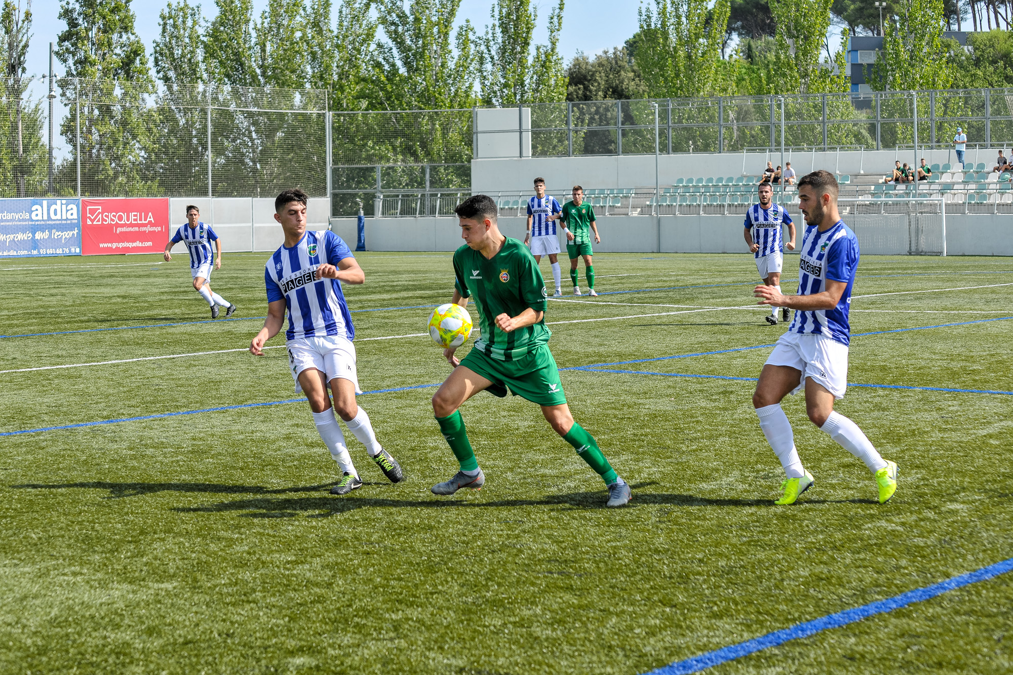 El Cerdanyola FC, a la recerca de la senda guanyadora contra el Santfeliuenc