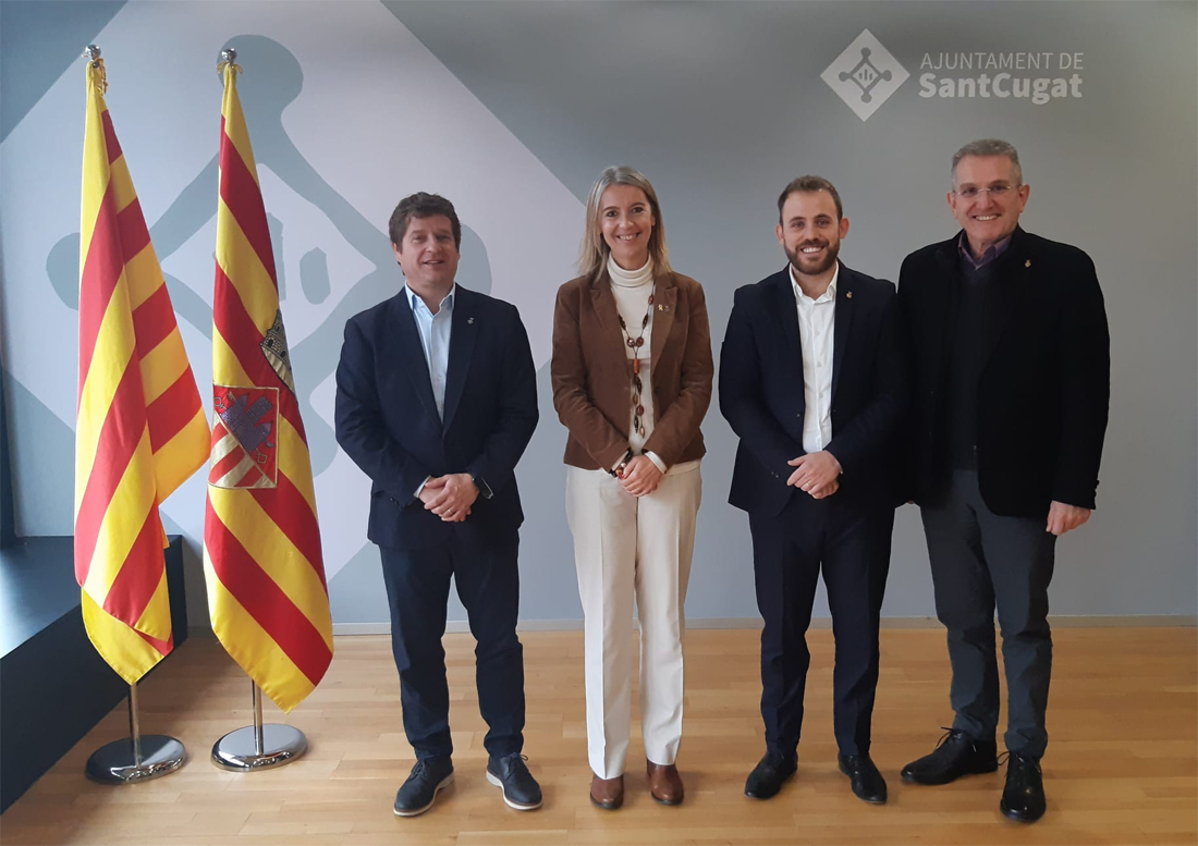 Cerdanyola teixeix aliances amb Sant Cugat i Barberà