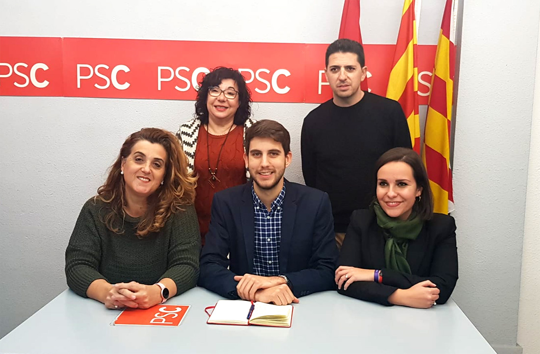 El PSC mostra optimisme pel rumb de la ciutat als sis mesos de govern