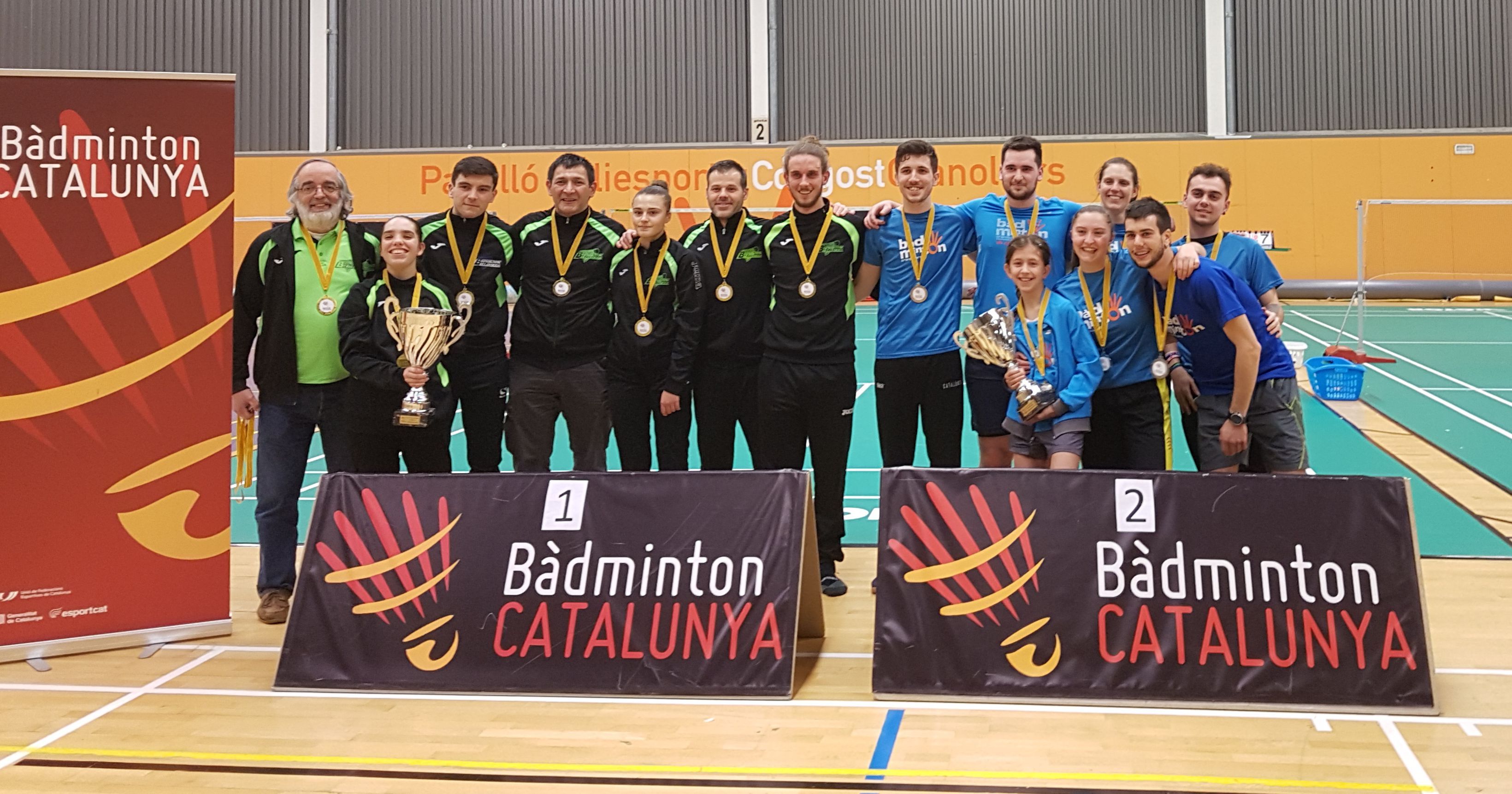 El Club Bàdminton Bellaterra guanya la Lliga Catalana