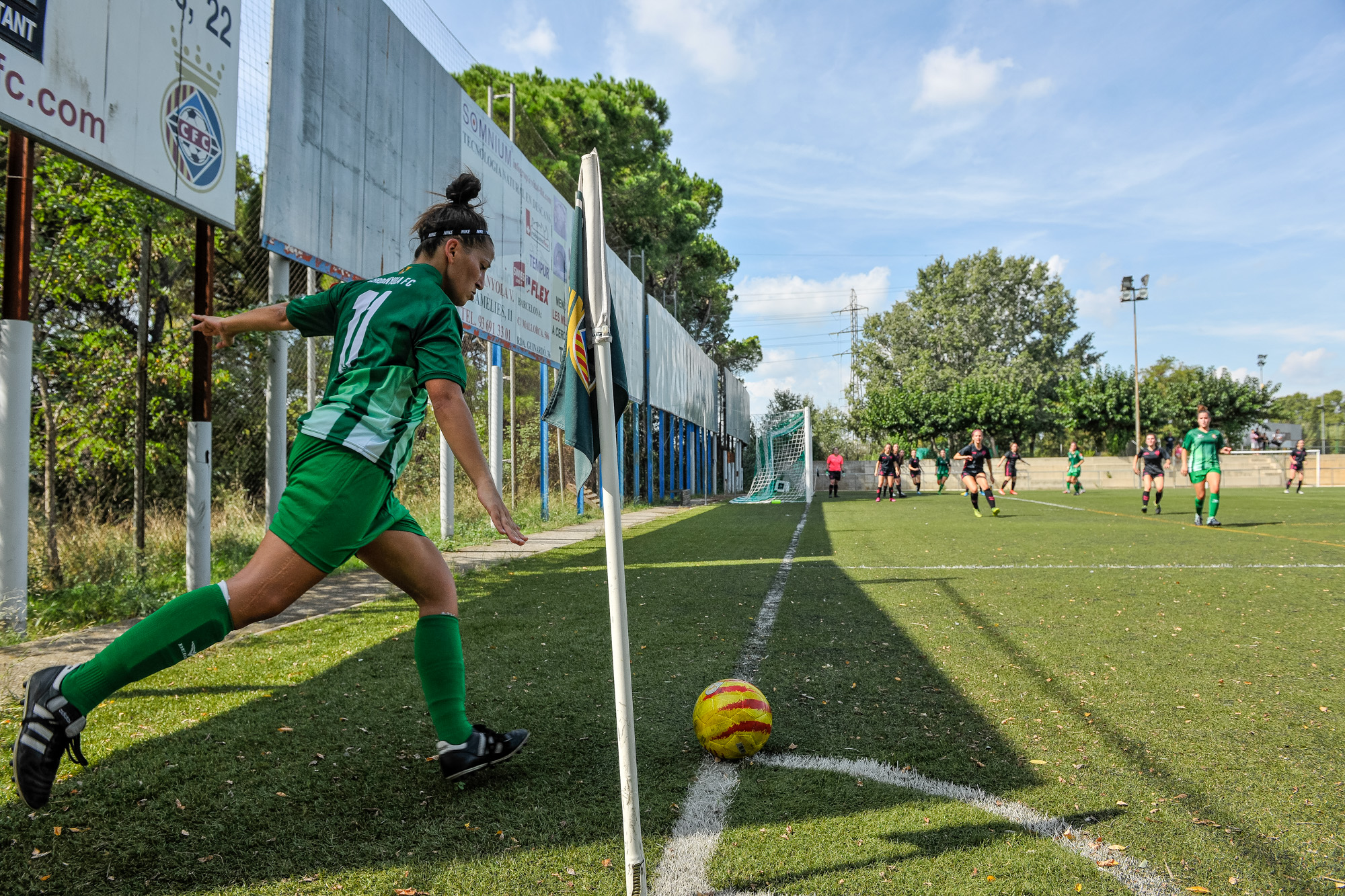 Primera derrota de la temporada del femení