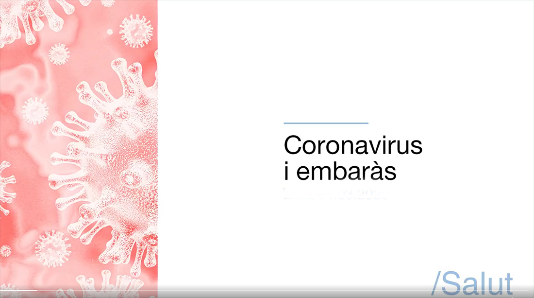 Canal Salut de la Generalitat: Coronavirus i embaràs