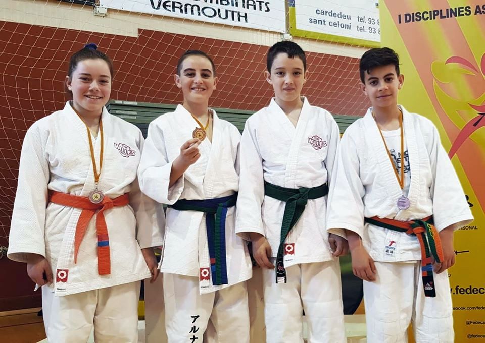 El Gym Vallès assoleix sis medalles a la Copa Catalunya benjamí i aleví