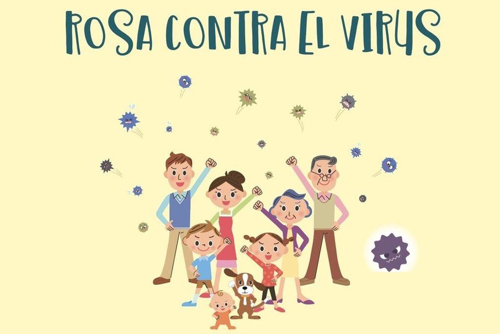 El conte ‘La Rosa contra el virus’ explica la necessitat de confinament als nens i nenes