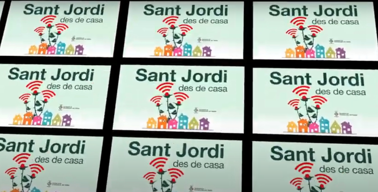 Cerdanyola respon i el Sant Jordi es viu intensament a les xarxes socials