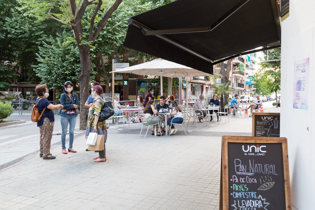 El representant local del Gremi d'Hostaleria es mostra prudentment optimista en la primera setmana en que els locals (30%) han obert les seves portes