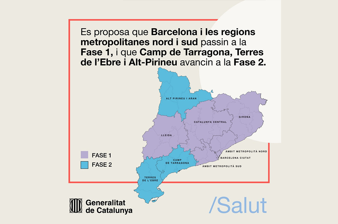 La Generalitat proposa que Cerdanyola i la Regió Metropolitana passin a Fase 1