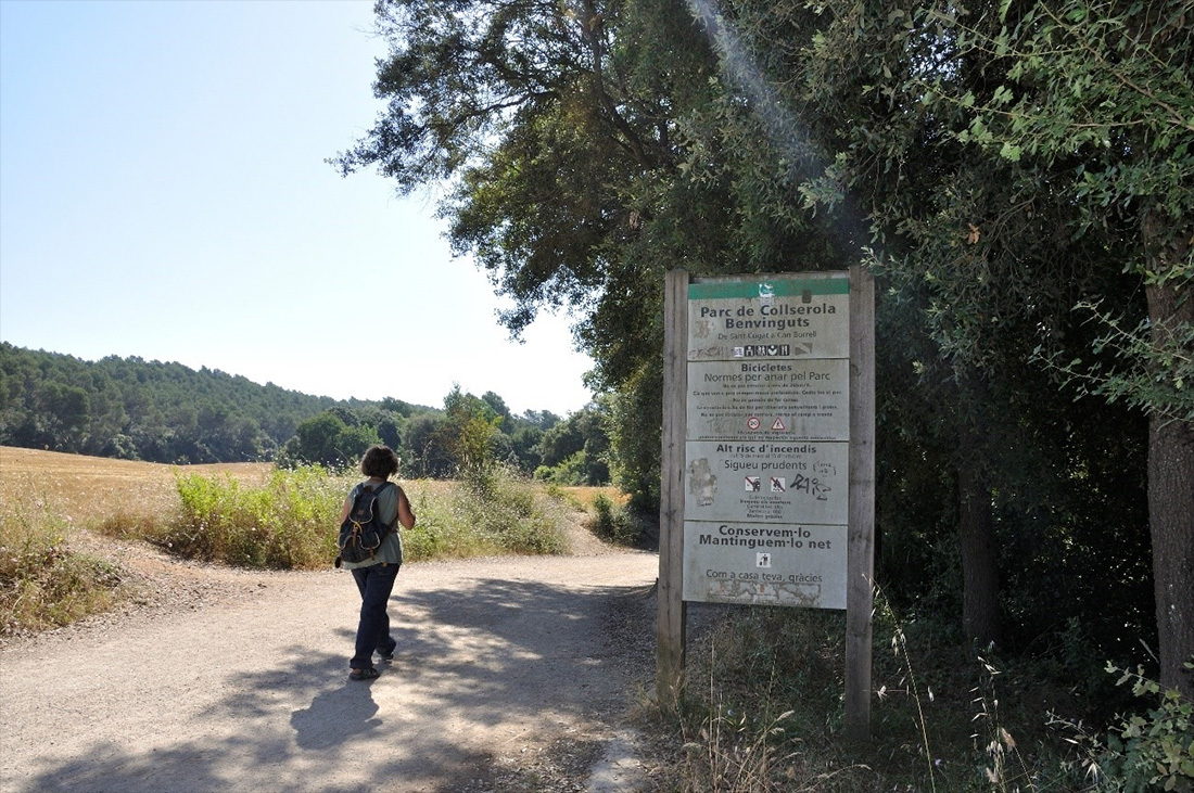 El Parc de Collserola recorda que segueix en fase 0 avançada