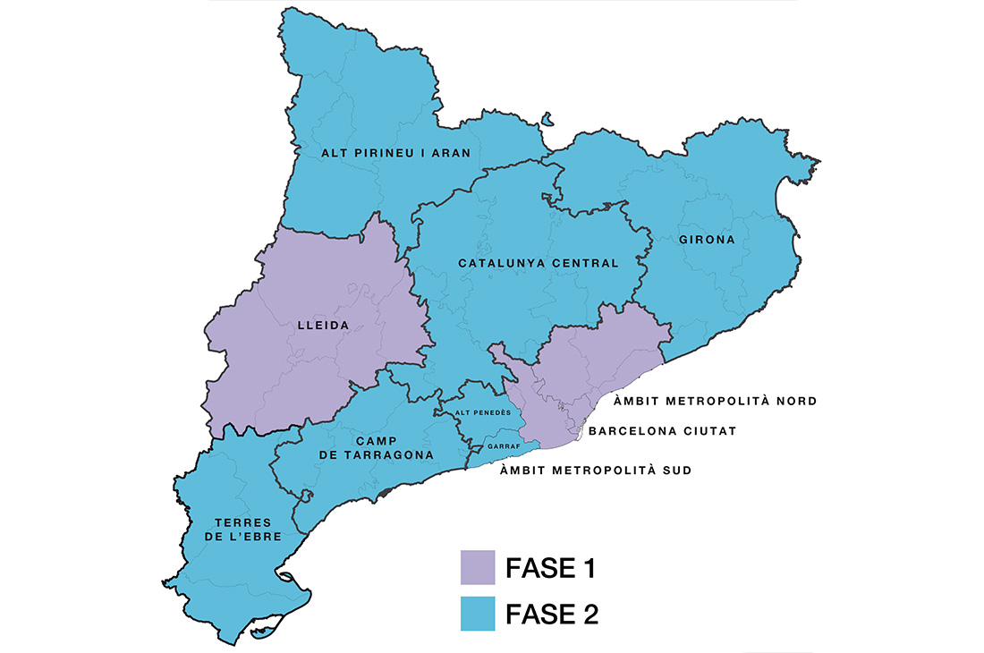 Salut proposa que les tres regions metropolitanes s'unifiquin l'1 de juny