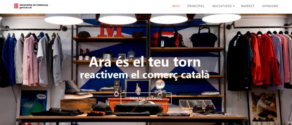 El Departament d'Empresa i Coneixement posa en marxa Taulellcomerç.cat, una plataforma d'iniciatives innovadores per reactivar el comerç local