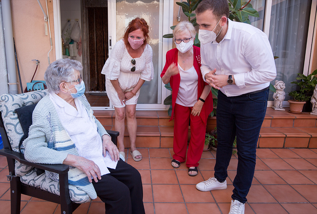 Homenatge a la centenària Laura Espeig