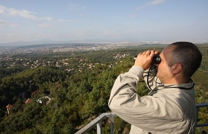 Entren en funcionament els punts de vigilància i detecció d’incendis del Parc Natural de Collserola