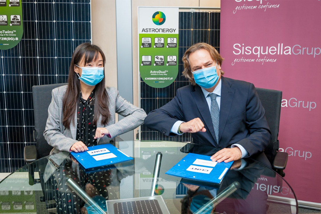 Acord de Sisquella Grup i Chint Energy per estendre la captació fotovoltaica a les naus industrials del Vallès