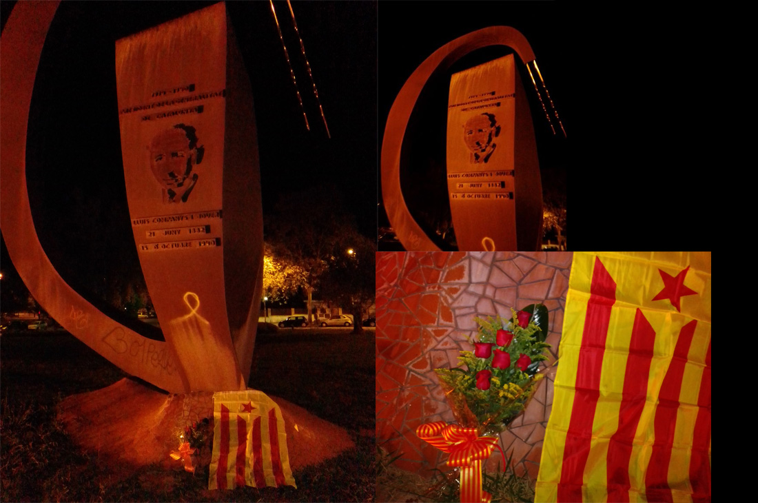 ERC homenatja Companys i recorda totes les persones represaliades per defensar la democràcia