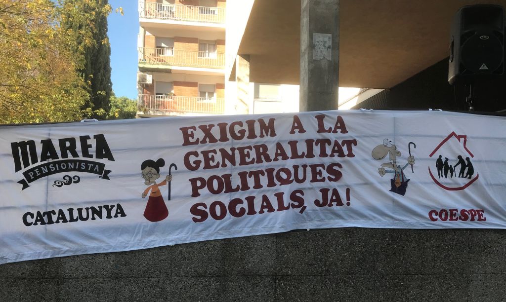 Marea Pensionista Cerdanyola reclama a la Generalitat l'obertura del CAP Les Fontetes i tornar a obrir per les tardes el CAP La Farigola