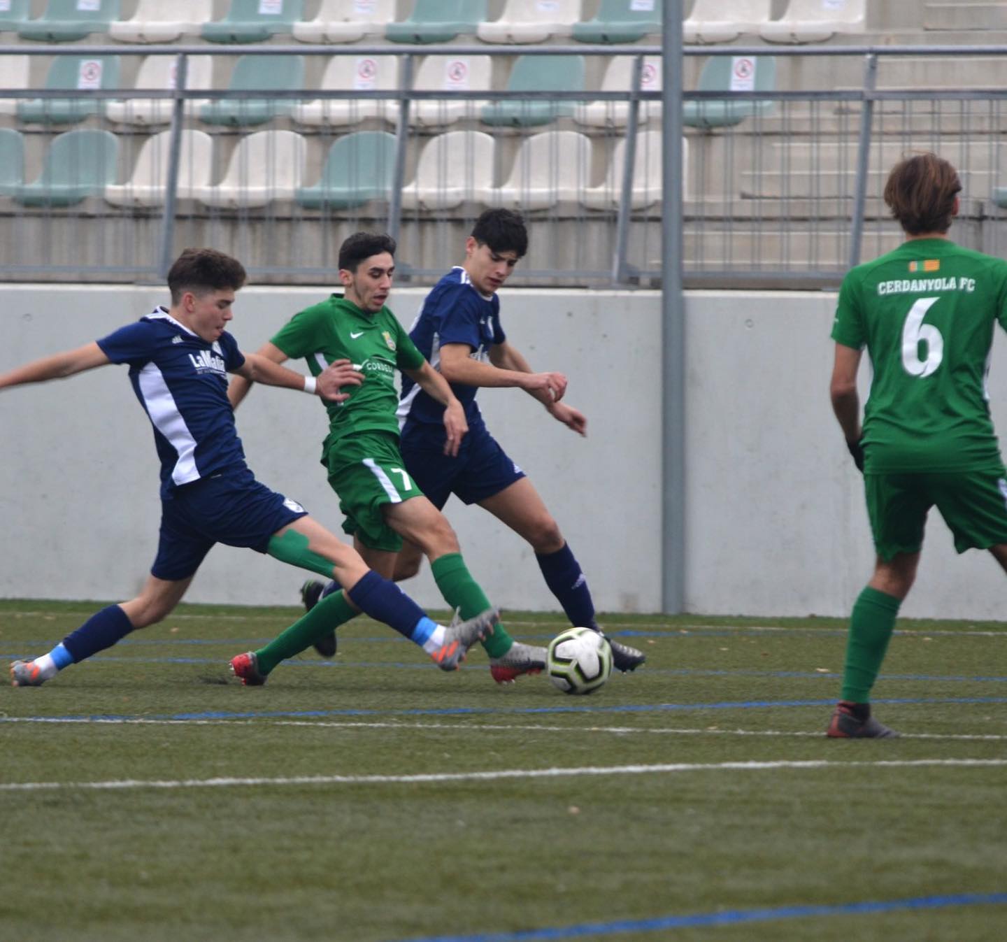 Empat a 0 del Juvenil A en un partit hòstil