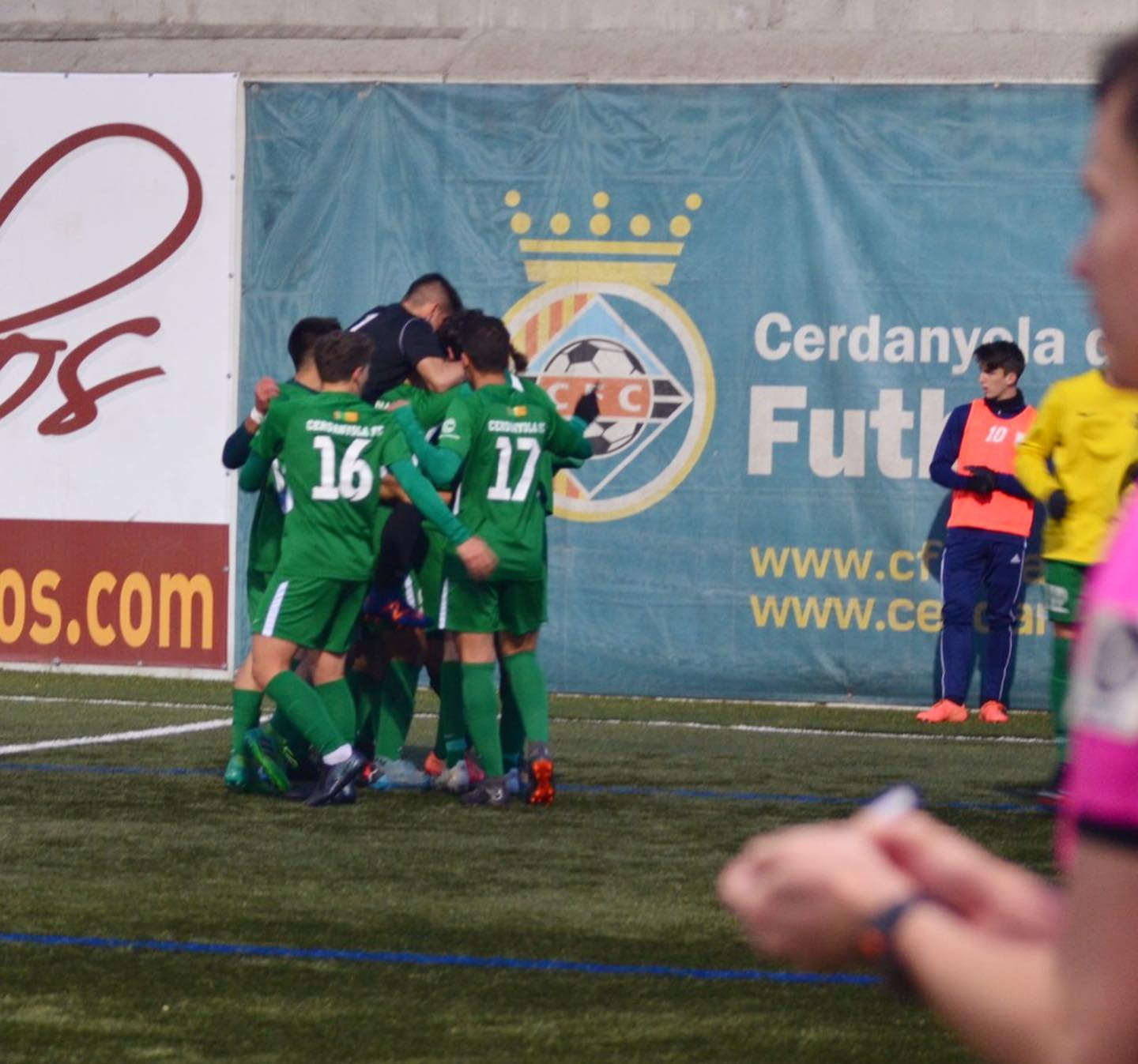 El Cerdanyola juvenil minvat per les baixes juga avui el partit ajornat davant el CD Ebro