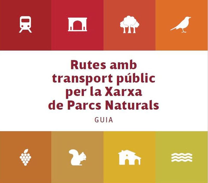 La Diputació de Barcelona edita una guia amb 22 rutes amb transport públic per la Xarxa de Parcs Naturals