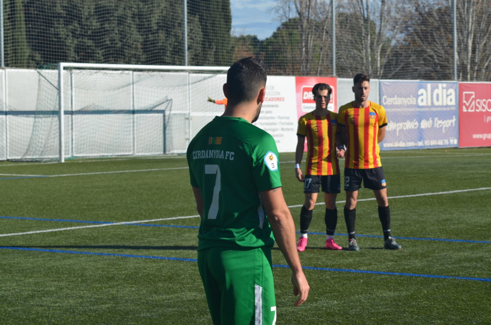 El Cerdanyola FC tanca la primera volta davant el Girona FC B