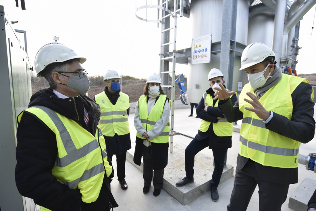 Imminent posada en marxa de la planta de gas renovable de l'abocador Elena, la primera de l'Estat