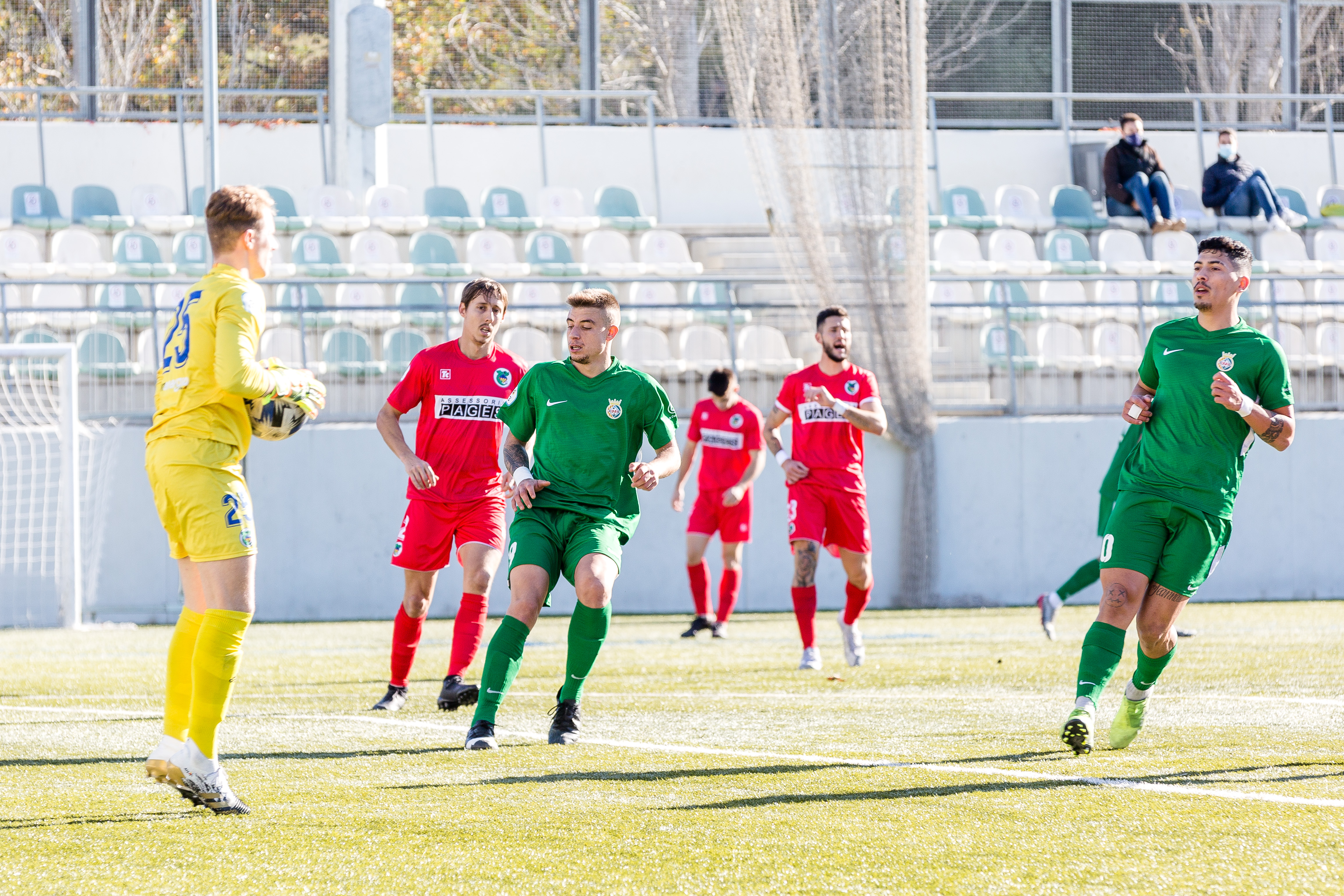 Comença la segona volta de la lliga a la Tercera Divisió