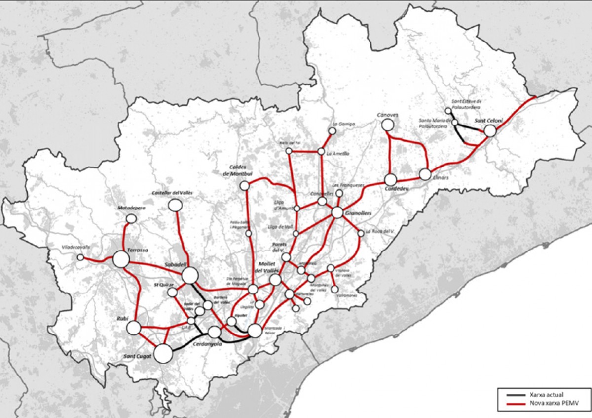 Aprovat definitivament el Pla Específic de Mobilitat del Vallès