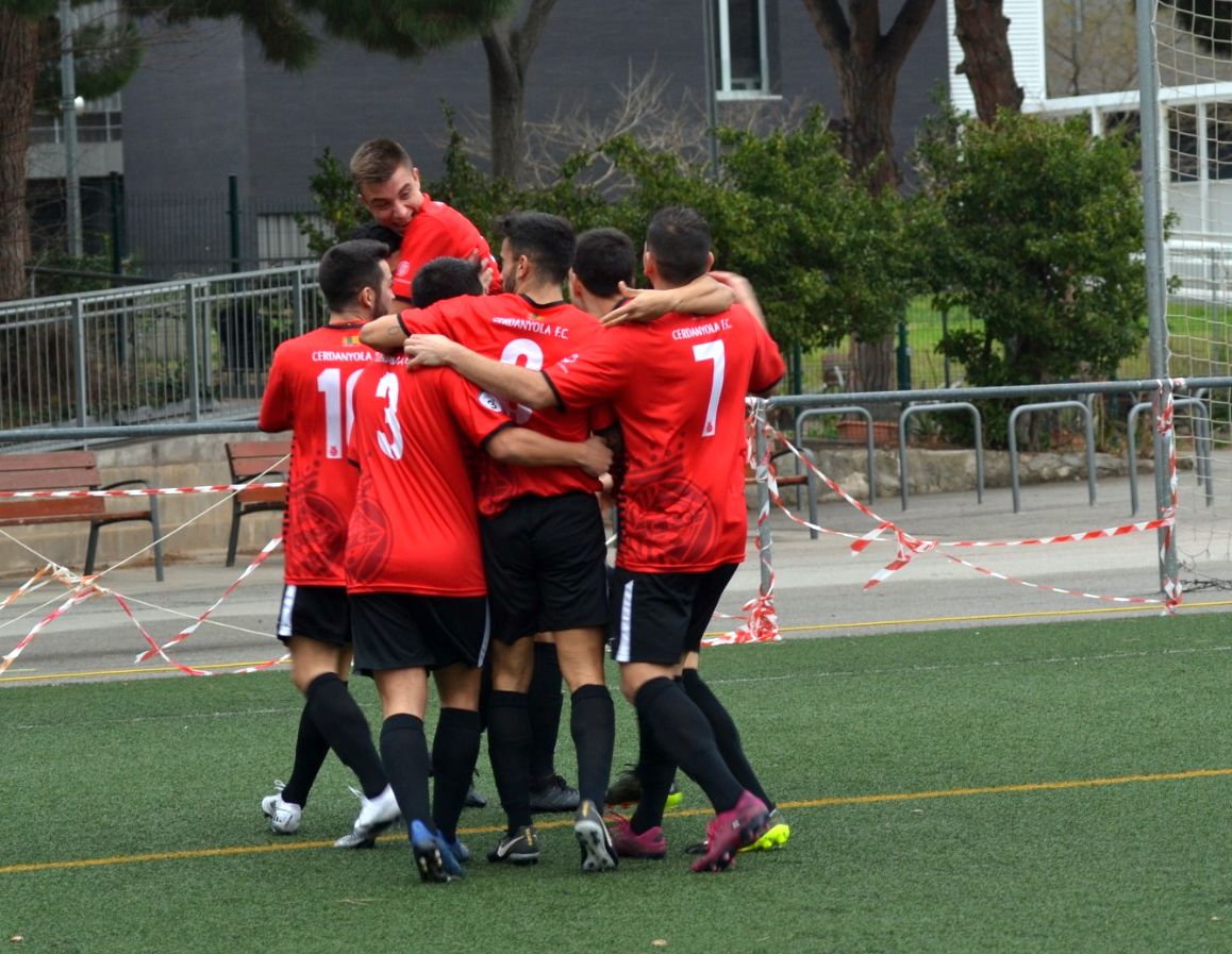 El Cerdanyola FC suma una victòria més a Sants