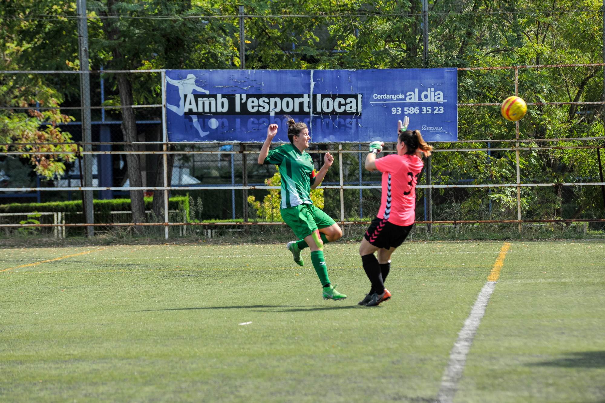 Derrota contundent del Cerdanyola FC contra el Sabadell (1-4)