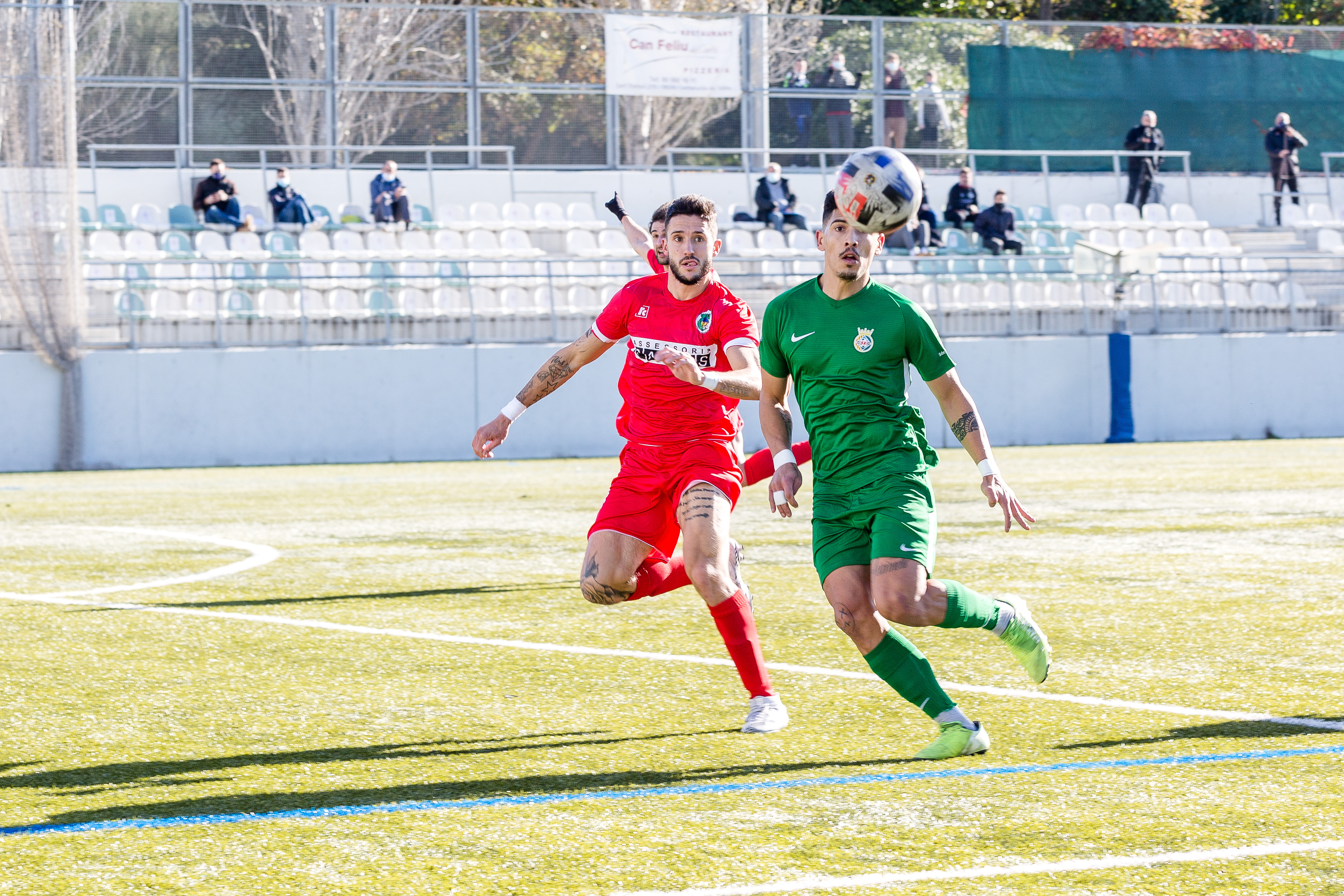 Victòria a Banyoles (0-2) que deixa a tocar la fase d'ascens a Segona B