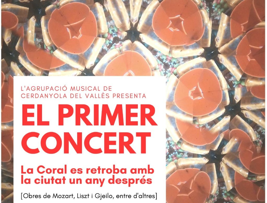 Tornen les veus de la Coral de l'AMC en un concert a l'església de Sant Martí