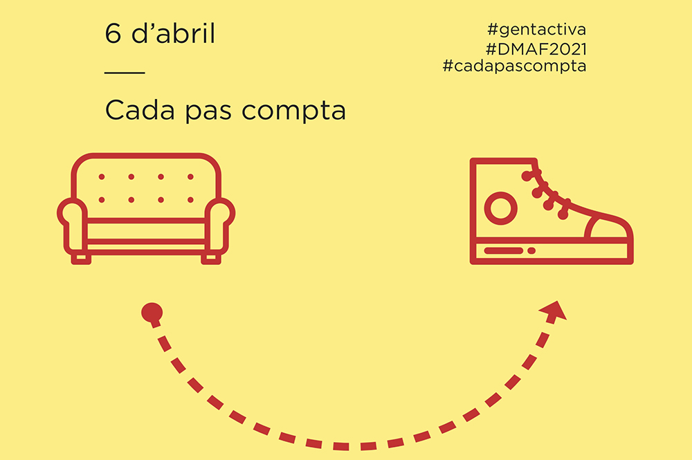 Dia Mundial de l’Activitat Física amb el lema ‘Cada pas compta’