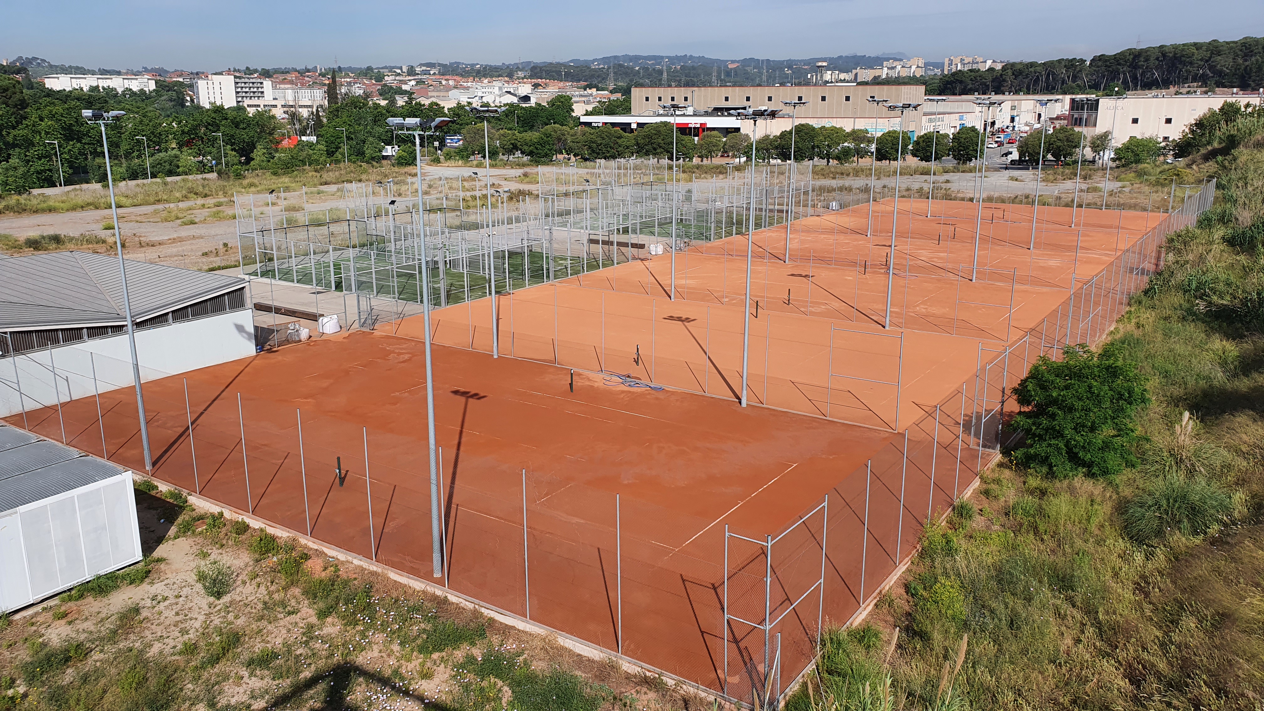 Nou capítol per a unes pistes de tennis i pàdel del Riu Sec recuperades