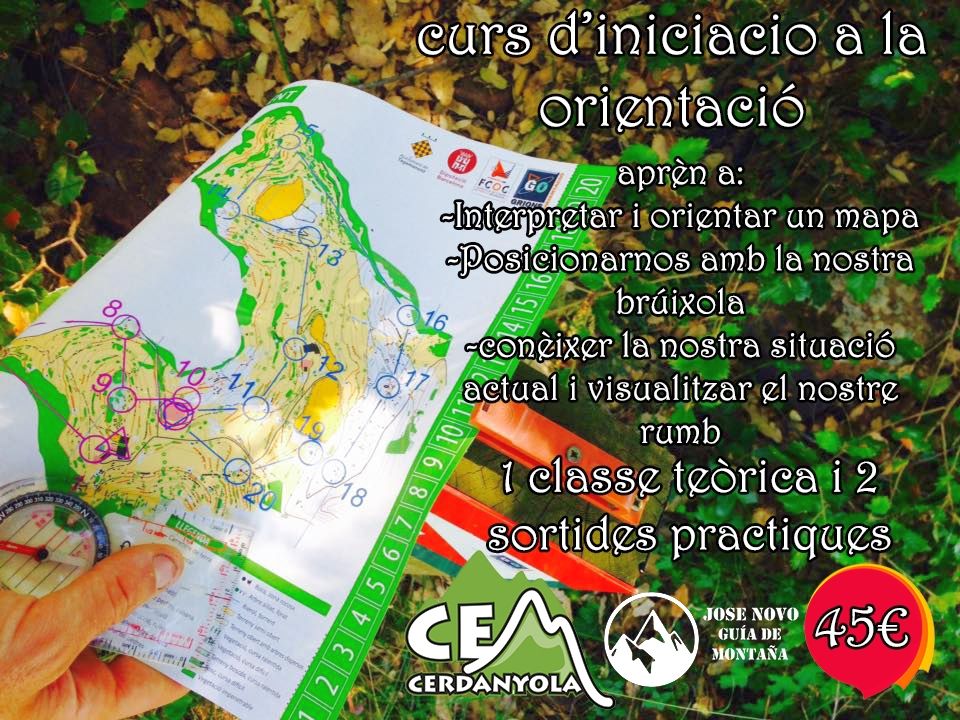 El CEM organitza un curs d’orientació al medi natural