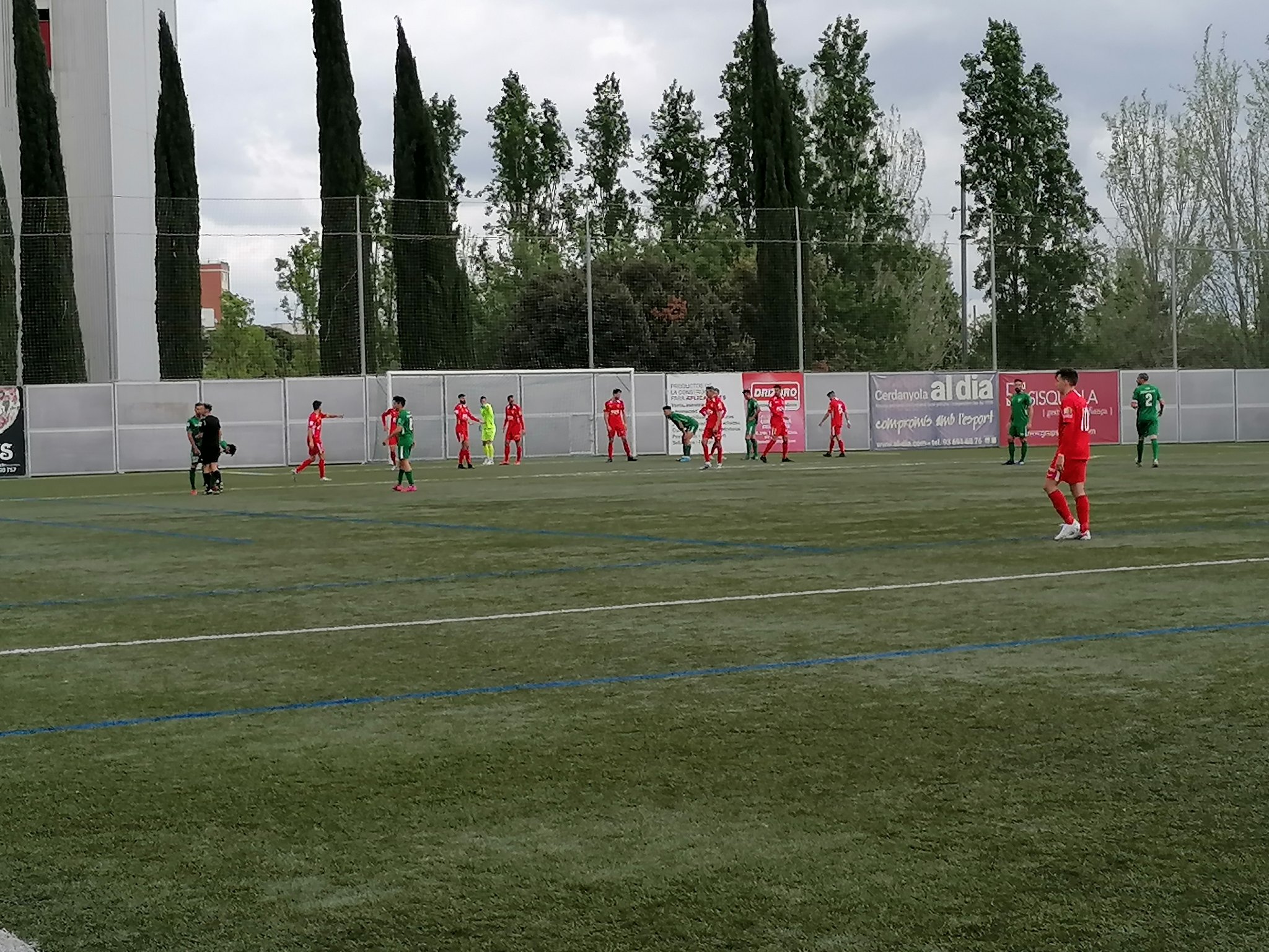 El Cerdanyola perd contra el Terrassa per la mínima (1-2)