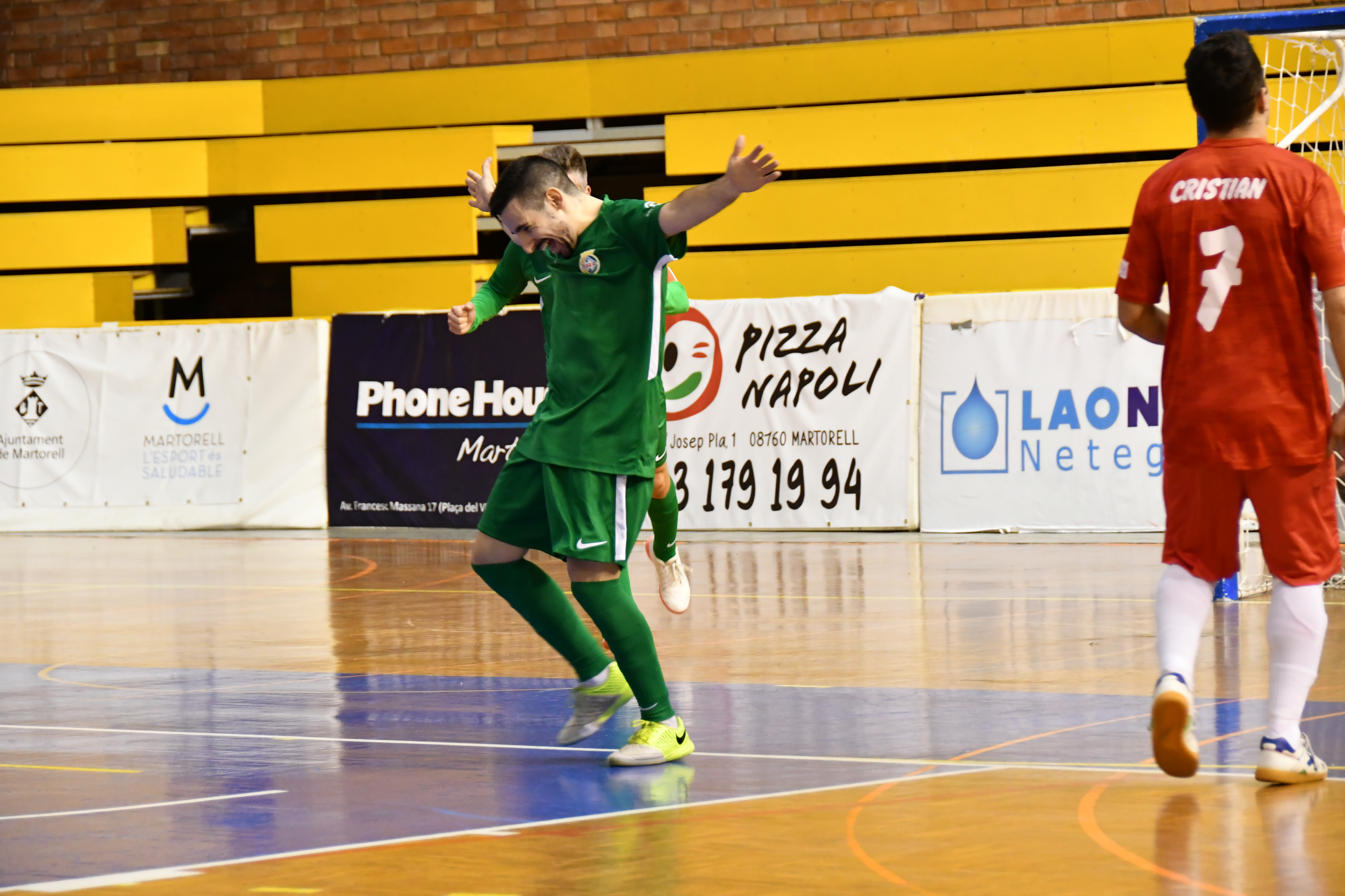 Vuitena victòria consecutiva del Cerdanyola FC (2-5)