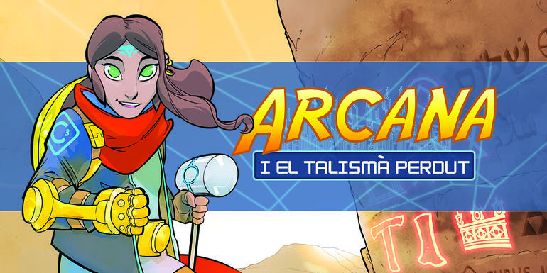 El Museu de Ca n’Oliver promociona el videojoc ‘Arcana i el talismà perdut!'