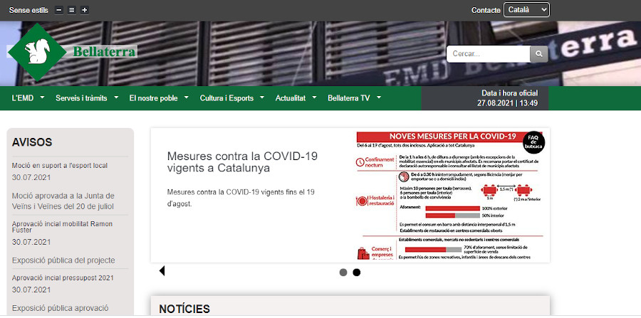 L'EMD de Bellaterra estrena web