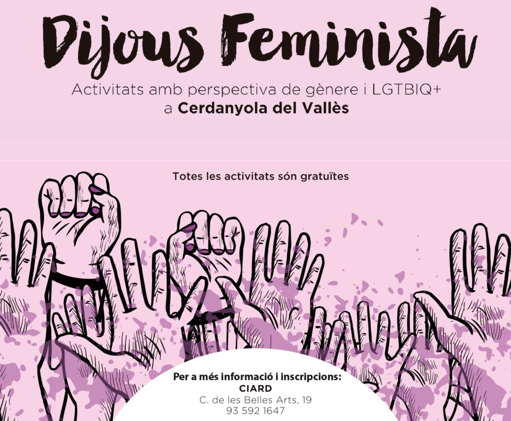 L’Ajuntament manté el programa feminista trimestral ‘Dijous Feminista’