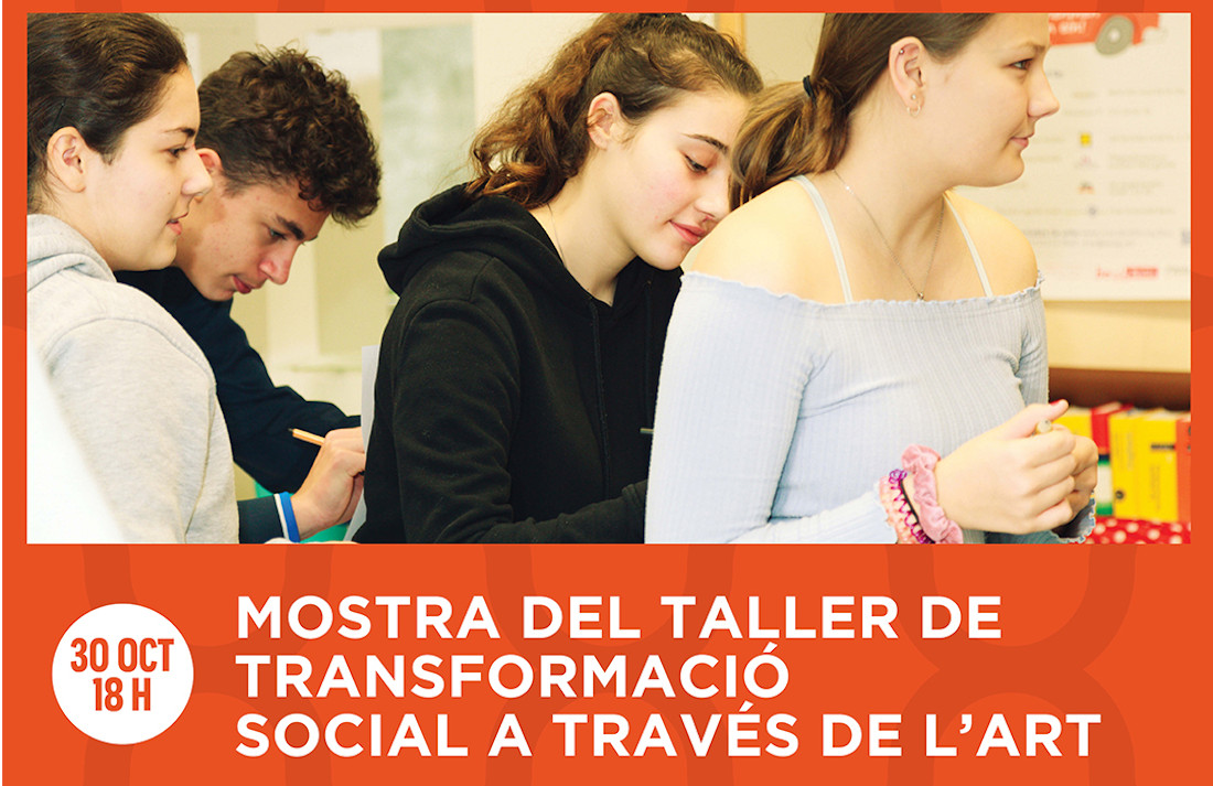 L'institut Banús trenca murs socials amb l'art en el marc de la Tardor Solidària