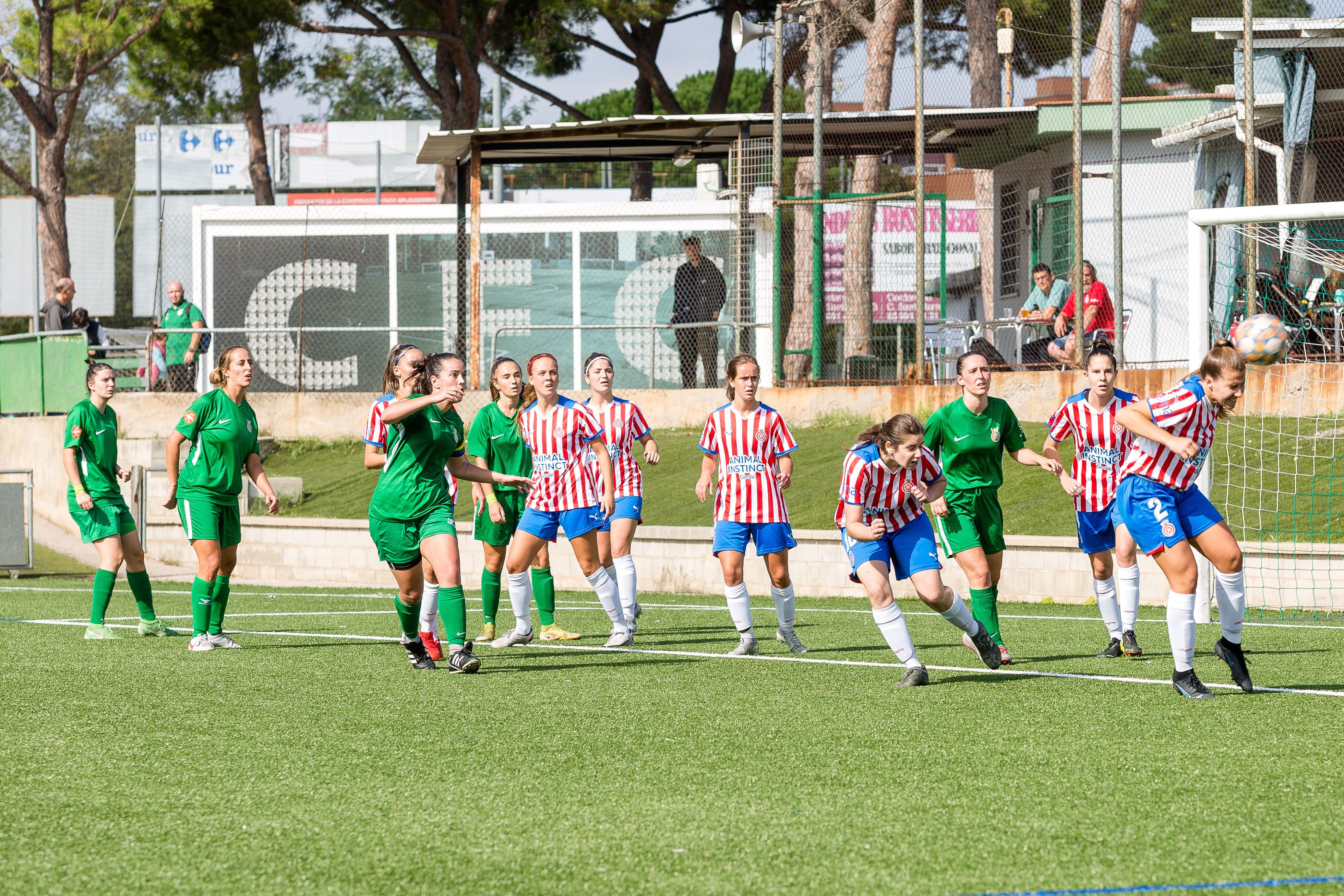 Derrota dura del Cerdanyola FC contra el Girona FC (1-5)