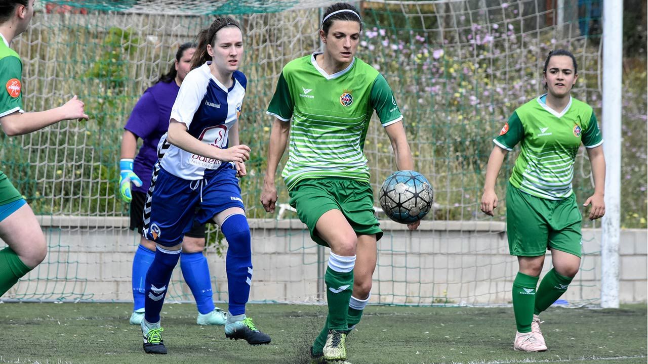 Golejada del Femení contra el Júpiter