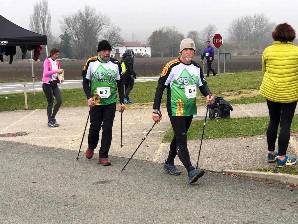 El CEM debuta en la competició de Marxa Nòrdica 4x4 Elburgo