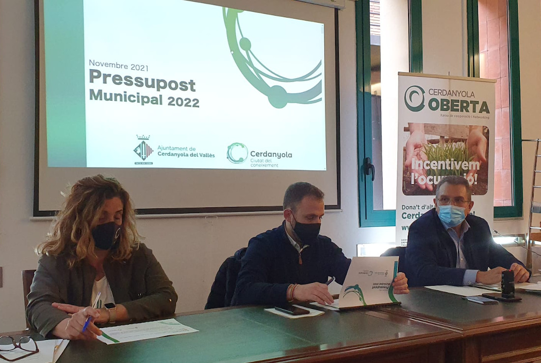 El govern presenta la proposta de pressupost (64'2 milions) com d'aposta per la cohesió social i l'activitat econòmica