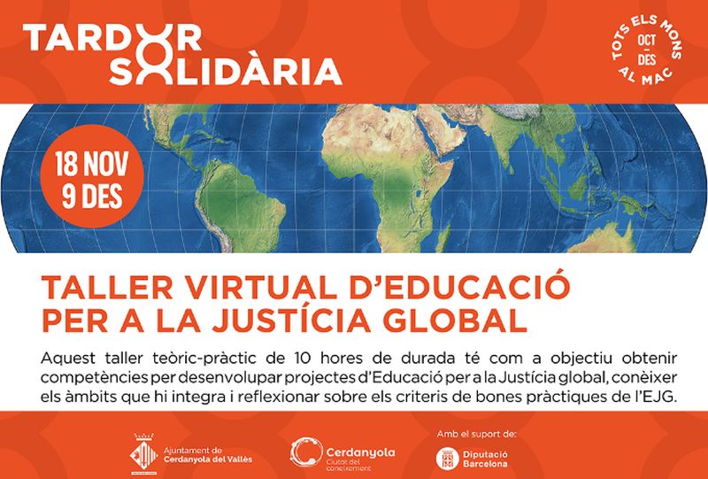 La X Tardor Solidària impulsa un taller d’Educació per a la Justícia Global