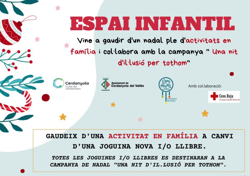 Activitats de Nadal a l’Espai Infantil de Cerdanyola