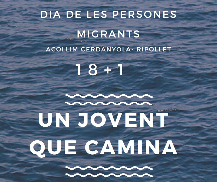 Acollim Cerdanyola-Ripollet celebra el Dia Internacional de les Persones Migrades amb la projecció del documental 18+1 un jovent que camina