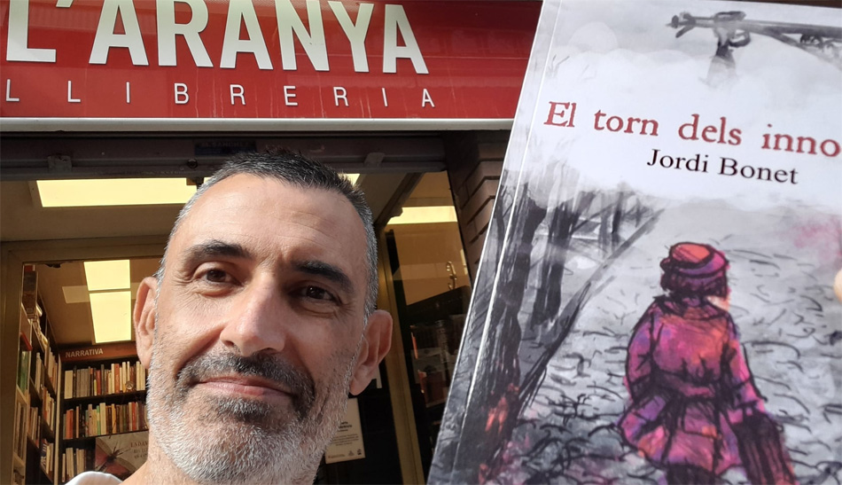 Jordi Bonet presenta la seva primera novel·la, 'El torn dels innocents', a Cerdanyola