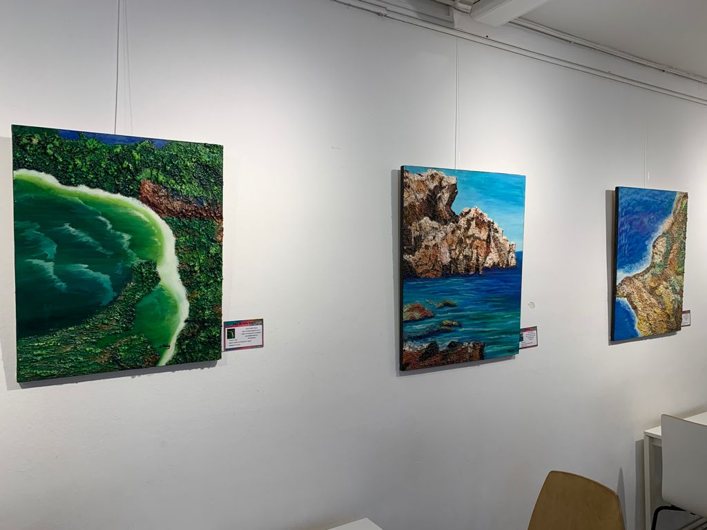 Manoli Tapias exposa les seves exploracions marineres al B'Art de l'Ateneu